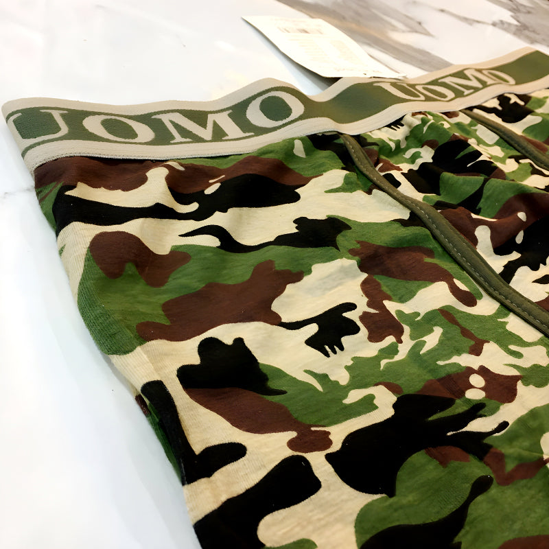 Trendy UOMO Camouflage Boxer Briefs