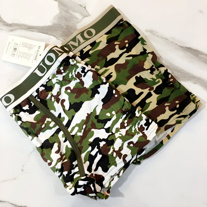 Trendy UOMO Camouflage Boxer Briefs