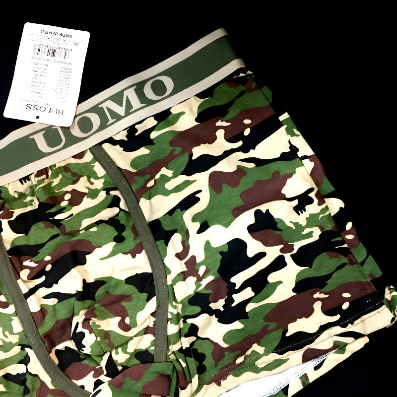 Trendy UOMO Camouflage Boxer Briefs