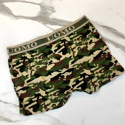 Trendy UOMO Camouflage Boxer Briefs